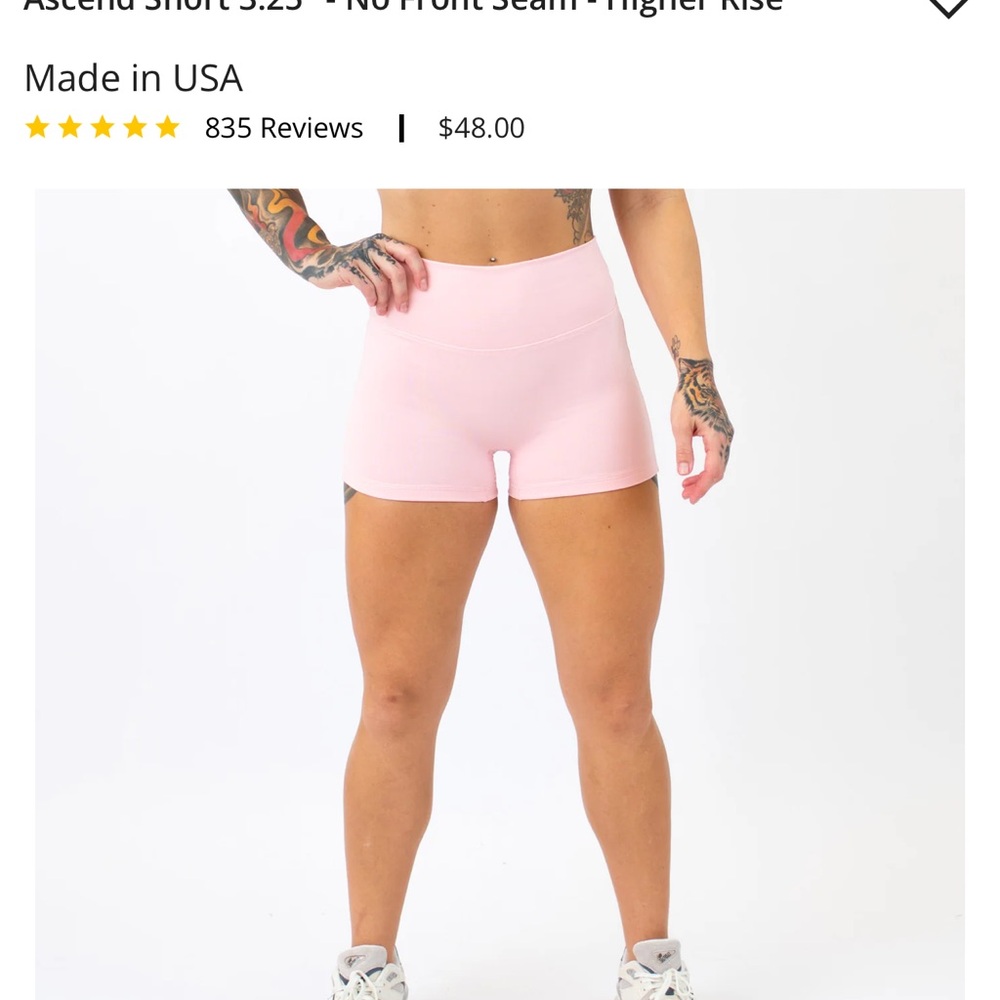 Fleo Ascend Strawberry Cream Shorts